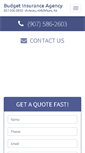 Mobile Screenshot of budgetalaska.com